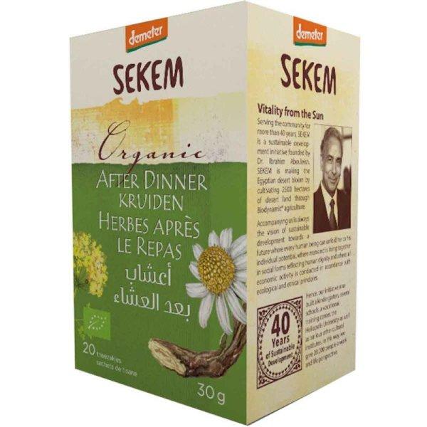SEKEM DEMETER TEA ÉTKEZÉS UTÁN 20FILTER