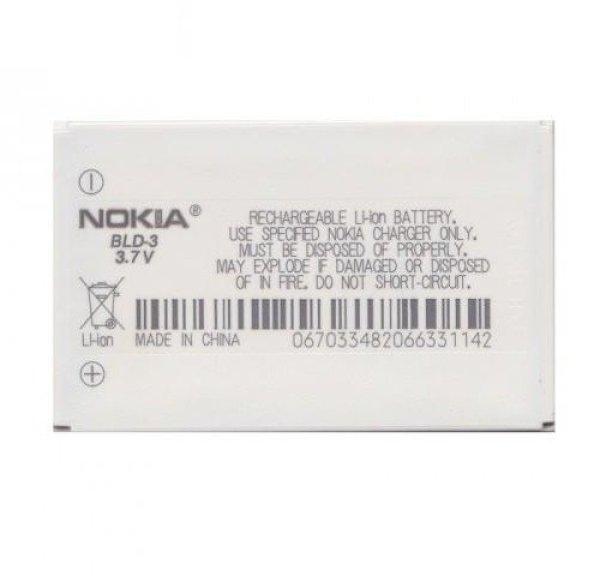 Nokia BLD-3 gyári akkumulátor Li-Ion 780mAh
