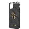 Guess Apple iPhone 12 / 12 Pro 2020 (6.1) PU 4G Metal Logo C