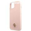 Guess Apple iPhone 13 Pro (6.1) 4G Silicone Metal Logo htla