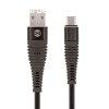 Forever Shark USB - Type-C fekete adatkbel 2A 1m