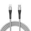 Adatkbel - iPhone Lightning - Type-C, szrke - 2 m
