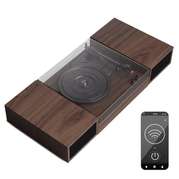 Auna TT-Play 2x10W BT RCA-Out 3 sebességes lemezjátszó, lemezjátszó, 3
sebességes, Bluetooth