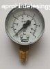 T-METER nyomsmr als csatlakozs 1/4" 0-6 bar tmr