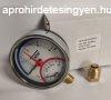 T-METER thermo-manometer als csatlakozssal 1/2" 0-4 b