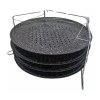 Kinghoff 5 rszes pizzaforma tapadsmentes bevonattal - 32 