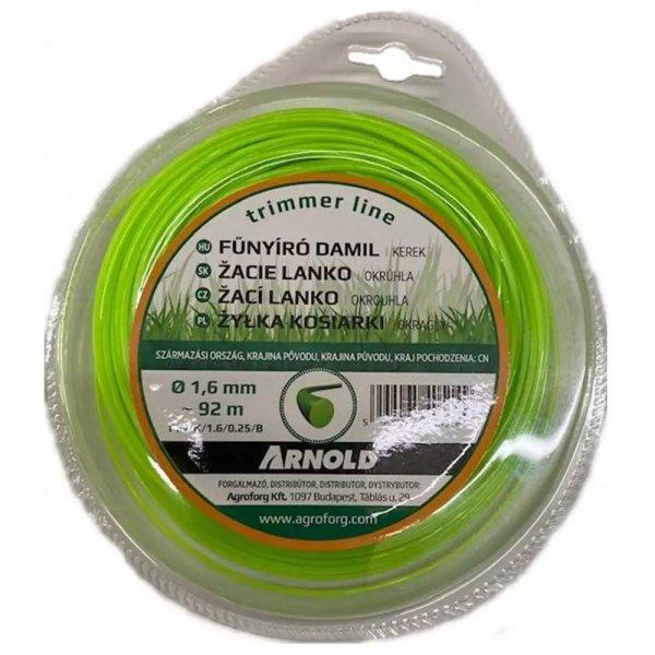 Arnold® fűkasza damil ∅ 1.6 mm kör profil - 92 méter - FIN/K/1.6/0.25/B -
eredeti alkatrész*