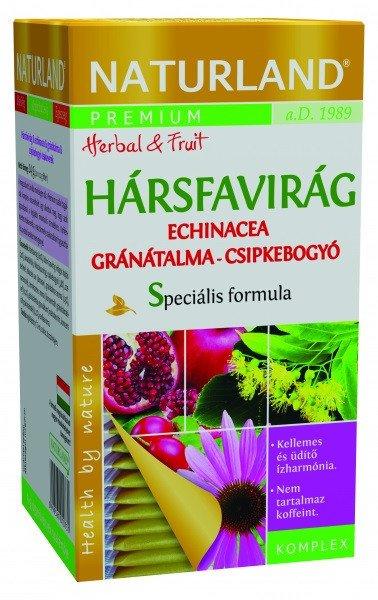 Naturland Tea Hársfav.-Echin.-Gránátalma 20 filter