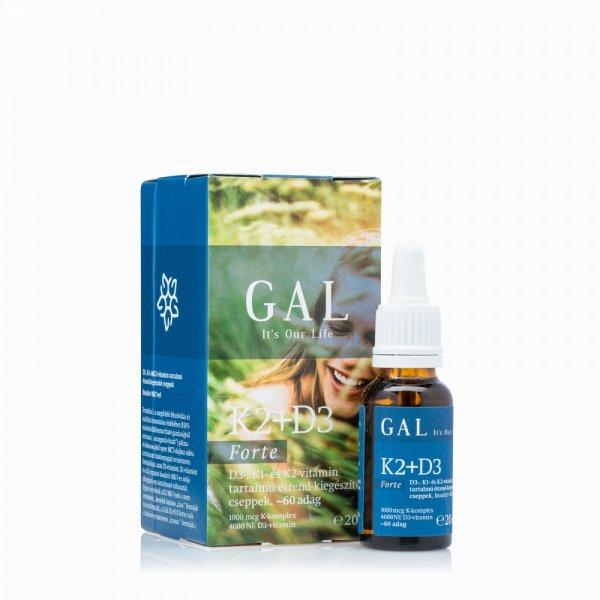 GAL K-KOMPLEX+D3 FORTE 1000MCG K-KOMPLEX + 4000 NE D3 X 60 ADAG