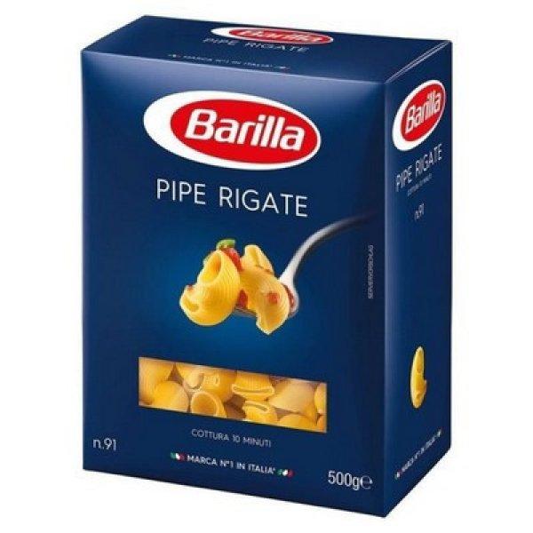 BARILLA TÉSZTA PIPE RIGATE N.91 500G