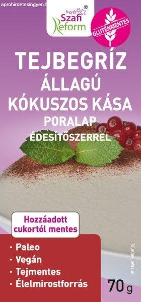 Szafi Reform poralap tejbegríz állagú kókuszos kása 70 g