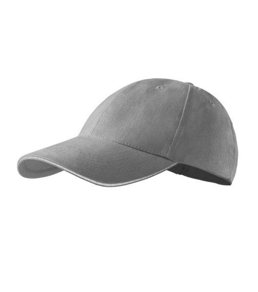 MALFINI 6P Sandwich siltes sapka - Fáradt ezüst | unisex