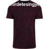 Build Your Brand Frfi pl Acid Washed - Berry / fekete | 3