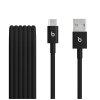 Apple Beats USB-A to USB-C Woven Cables (1.5 m) - Bolt Black