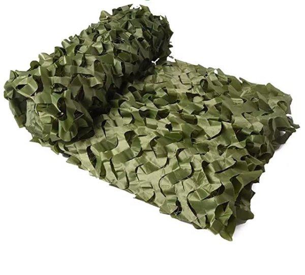 WARAGOD Kaméleon terepszínű háló mintás Army zöld 2x3m