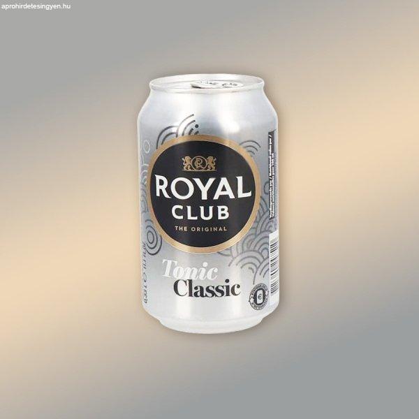 Royal Club Tonic szénsavas üdítő 330ml DRS