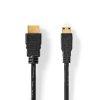 Nedis mini HDMI to HDMI Cable 1,5m Black