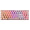 White Shark Wakizashi Blue Switches Gaming Keyboard Pink US