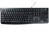 Logitech K120 keyboard Black ENG