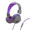 JLab JBuddies Studio On-Ear Folding Headset Graphite/Purple