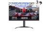 LG 31,5" 32UR550K-B LED