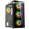 Kolink Observatory HF Glass ARGB Tempered Glass Black