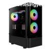 Gamdias Talos E3 CG Tempered Glass Black