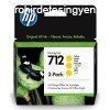 HP 3ED79A (712) Yellow tintapatroncsomag