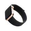 FIXED Nylon szj Apple Watch 42/44/45mm, fekete