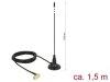 DeLock 480 MHz Antenna SMA plug 90 2.5 dBi fixed omnidirect