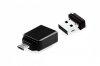 Verbatim 16GB NANO USB Drive with Micro USB (OTG) Adapter Bl
