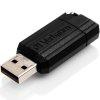 Verbatim 64GB Pinstripe USB2.0 Black