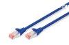 Digitus CAT6 S-FTP Patch Cable 0,5m Blue