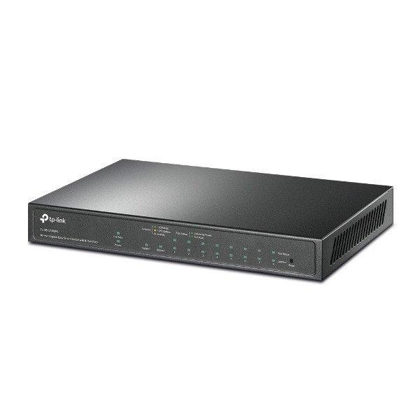 TP-LINK Switch 9x1000Mbps (8xPOE+) + 1xGigabit kombó SFP, Easy Smart,
TL-SG1210MPE