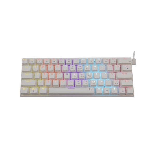 WHITE SHARK WAKIZASHI-2/W/BL-HU, GK-002223V2-W/BL-HU magyar fehér mechanikus
gamer billentyűzet