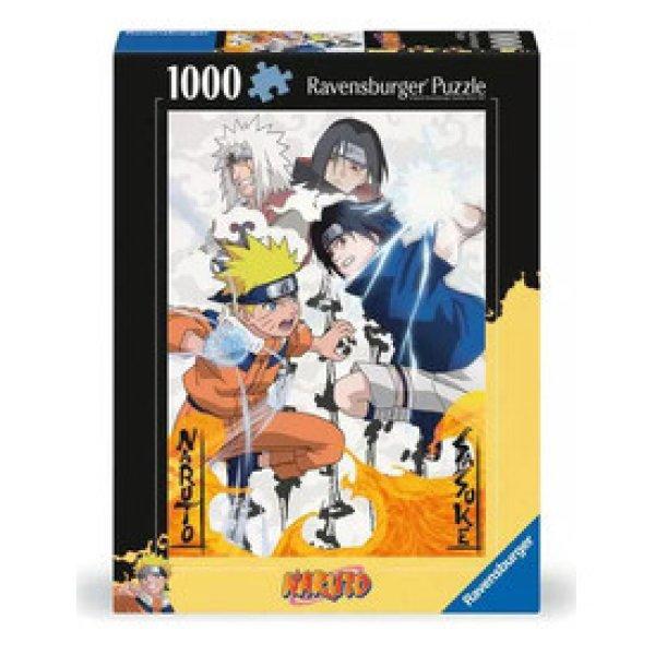 Puzzle 1000 db - Naruto és Sasuke