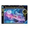 Ravensburger Puzzle 500 db - Az szaki fny farkasa