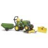 BWORLD John Deere Fnyr traktor ptkocsival s kertsszel