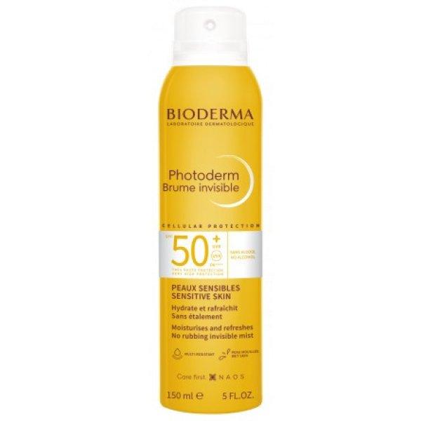 Bioderma Fényvédő permet SPF 50+ Photoderm (Invisible Mist) 150 ml