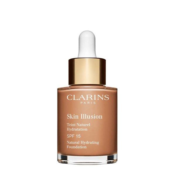 Clarins Hidratáló smink Skin Illusion SPF 15 (Natural Hydrating Foundation) 30
ml 112.3 Sandalwood