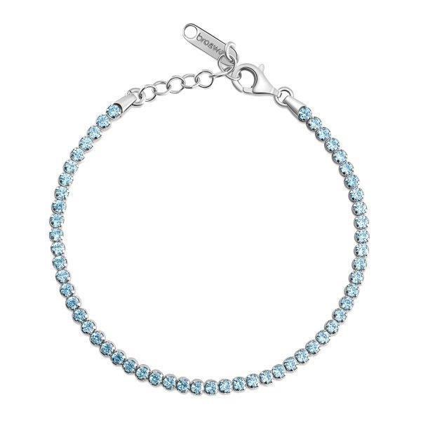 Brosway Karkötő cirkónium kővel Fancy Cloud Light Blue FCL107