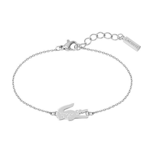 Lacoste Bájos acél karkötő nőknek Crocodile 2040046