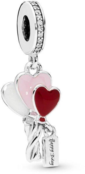 Pandora Ezüst medál lufik születésnapra 798076CZ