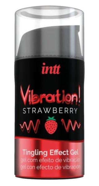 intt Vibration! Strawberry Tingling Gel 15ml