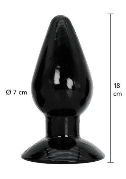 Hidden Desire Extreme Buttplug XL 18cm Black