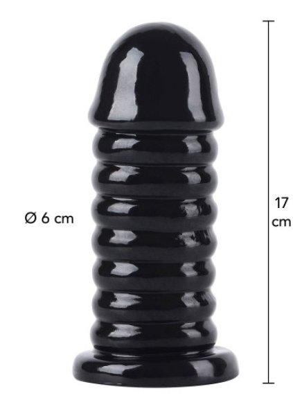 Hidden Desire Extreme Anal Bold Large 16.5cm Black