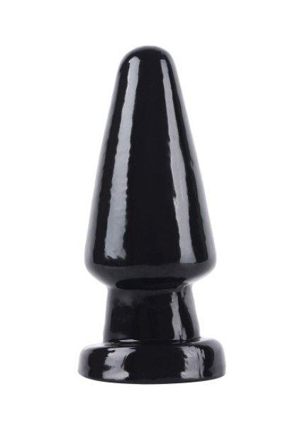 Hidden Desire Extreme Buttplug Cone Head Large 17cm Black