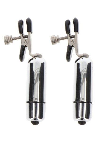 Taboom Adjustable Vibrating Clamps Silver