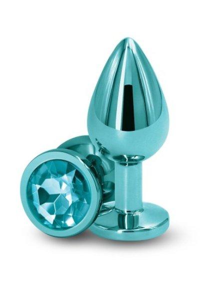 NS Novelties Rear Assets Medium Teal barevný anální šperk