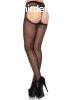 Leg Avenue Sheer Thong Back Pantyhose 1902